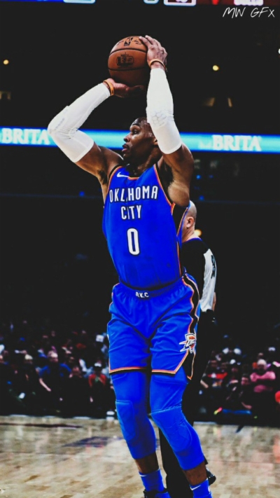 russell westbrook jersey wallpaper