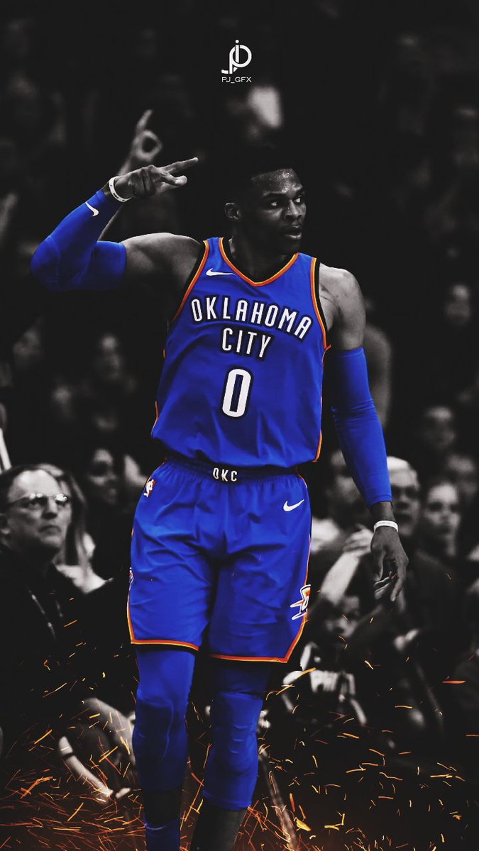 russell westbrook jersey wallpaper