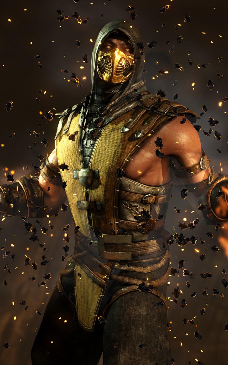 Download Mortal Kombat Wallpaper Android Hd Backgrounds Download - scorpion mortal kombat x roblox