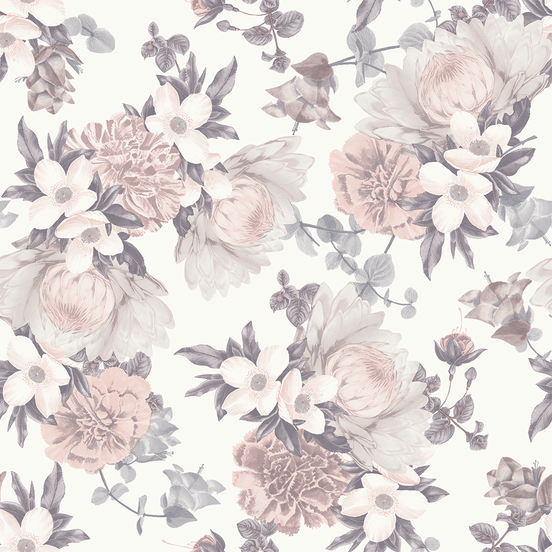 Download Muted Floral Wallpaper, HD Backgrounds Download - itl.cat