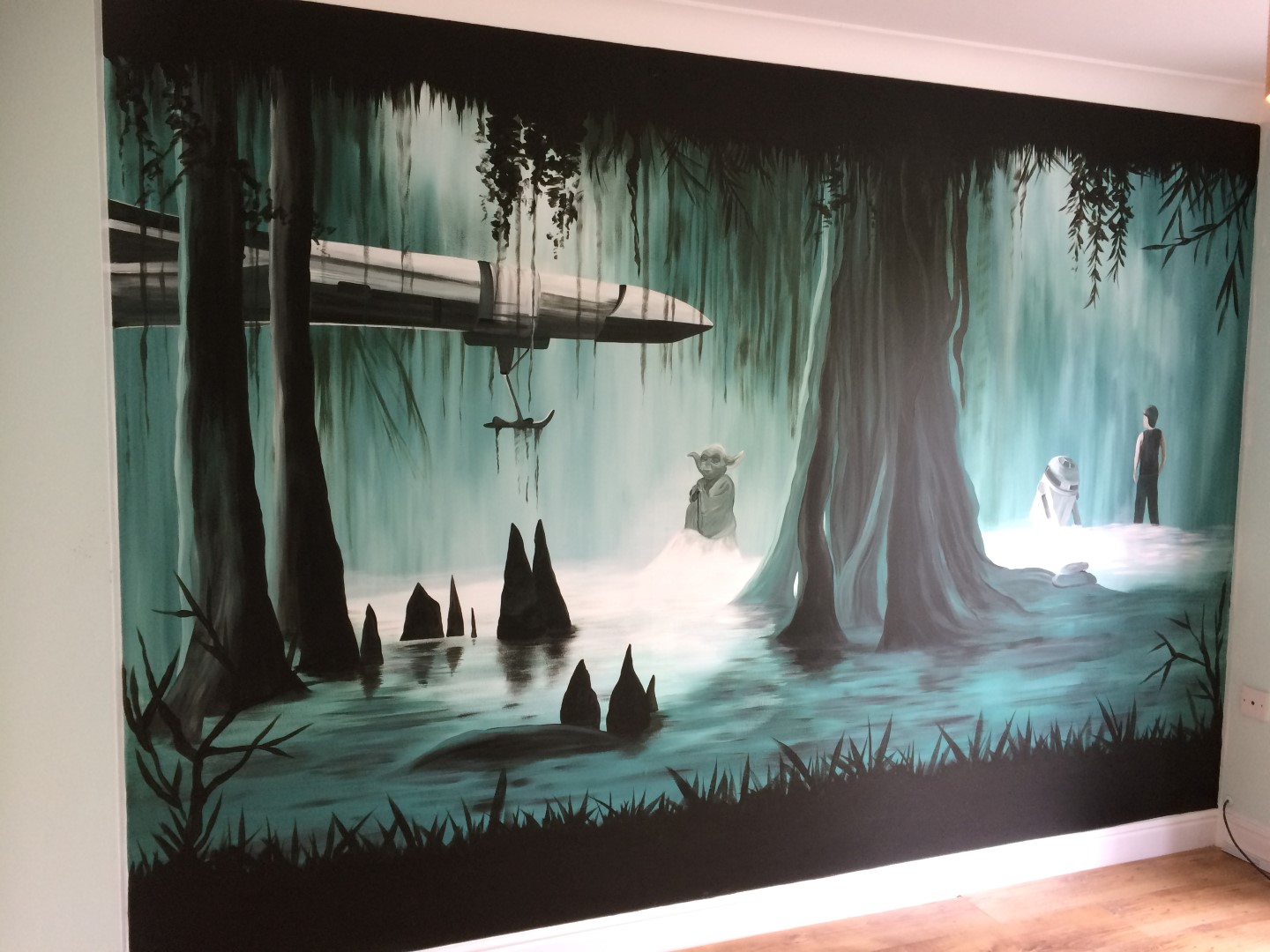 Download Star Wars Wallpaper Mural, HD Backgrounds Download - itl.cat