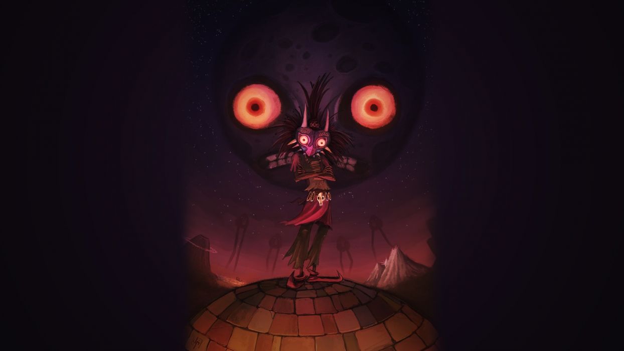 Download Majora S Mask Wallpaper Hd Backgrounds Download Itl Cat - skull kid roblox