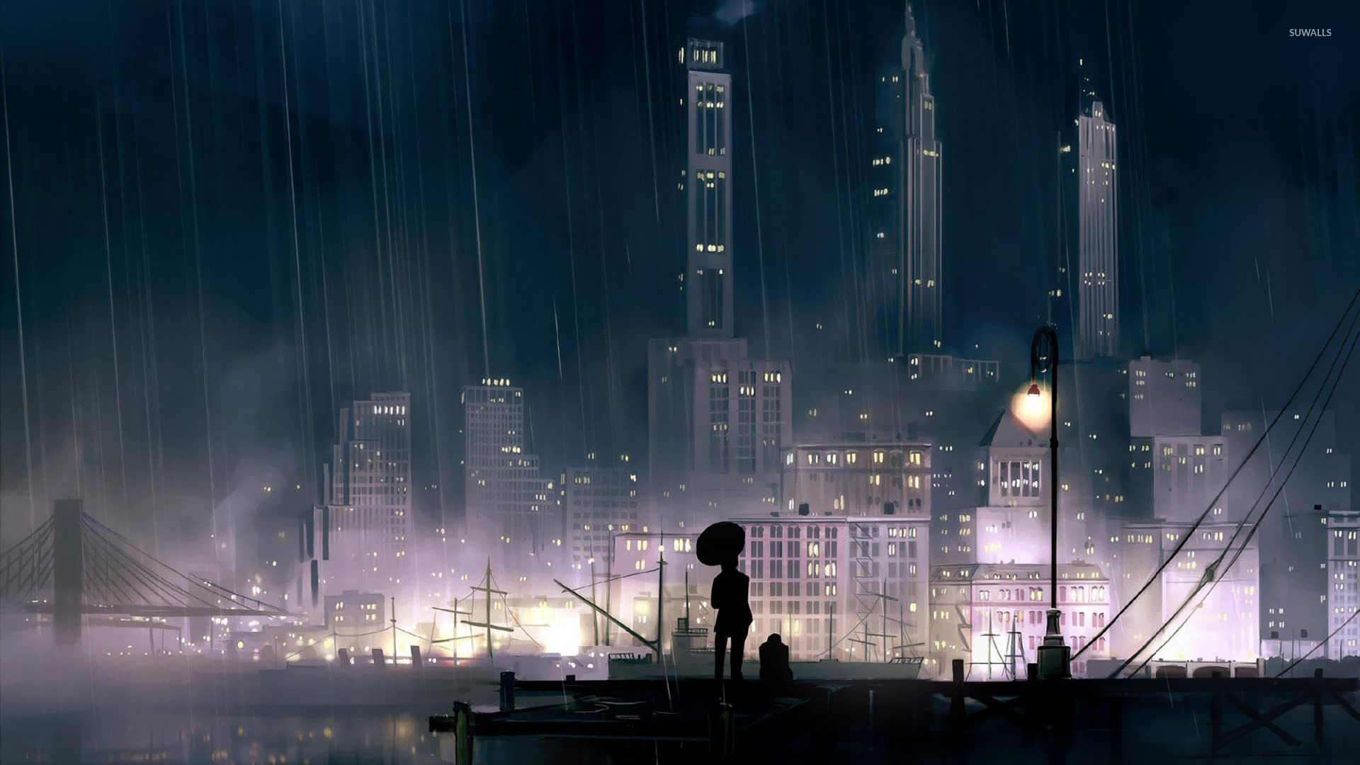 Rainy City Roblox - roblox city background hd