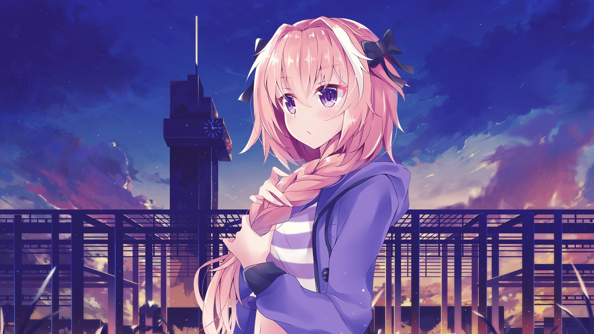 Download Astolfo Wallpaper Hd Backgrounds Download Itl Cat - 1600x1200 anime green hair girl wallpaper roblox