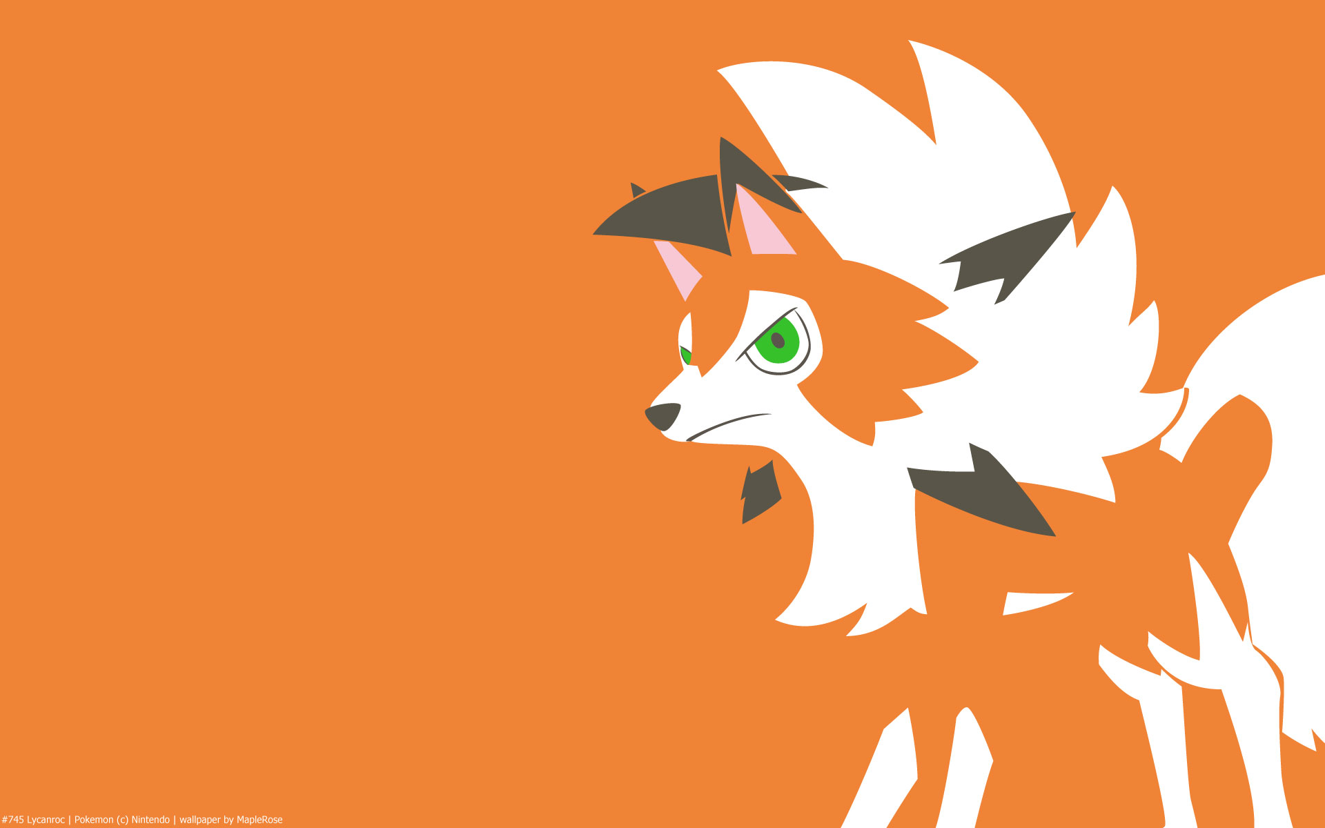 Download Lycanroc Wallpaper Hd Backgrounds Download Itl Cat - pokemon roblox 745