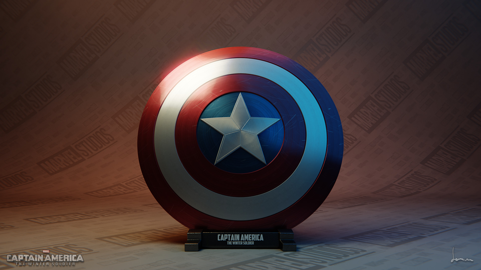 4K wallpaper: Ultra Hd Captain America Shield Wallpaper