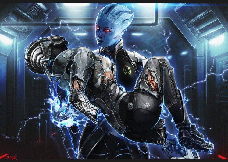 Download Mass Effect Asari Wallpaper Hd Backgrounds Download Itlcat 