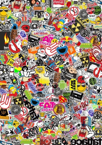 sticker bomb iphone wallpaper - find and download best Wallpaper images ...