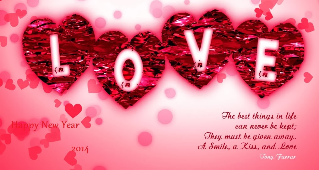 Sorry New Year Messages - Beautiful Wallpaper Of Love With Quotes , HD Wallpaper & Backgrounds