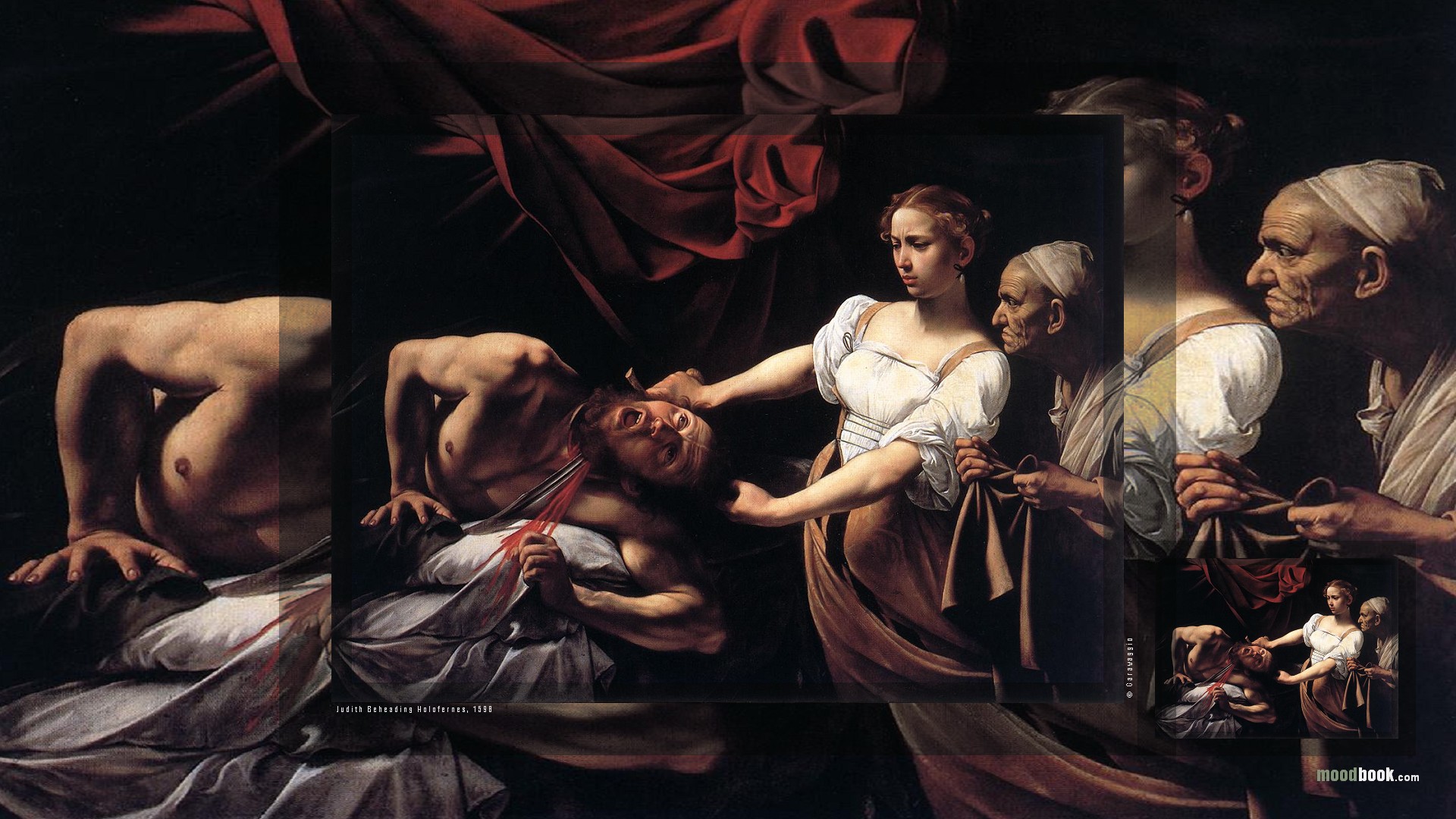 Wallpapers - Caravaggio Judith And Holofernes 1590s (#1128306) - HD