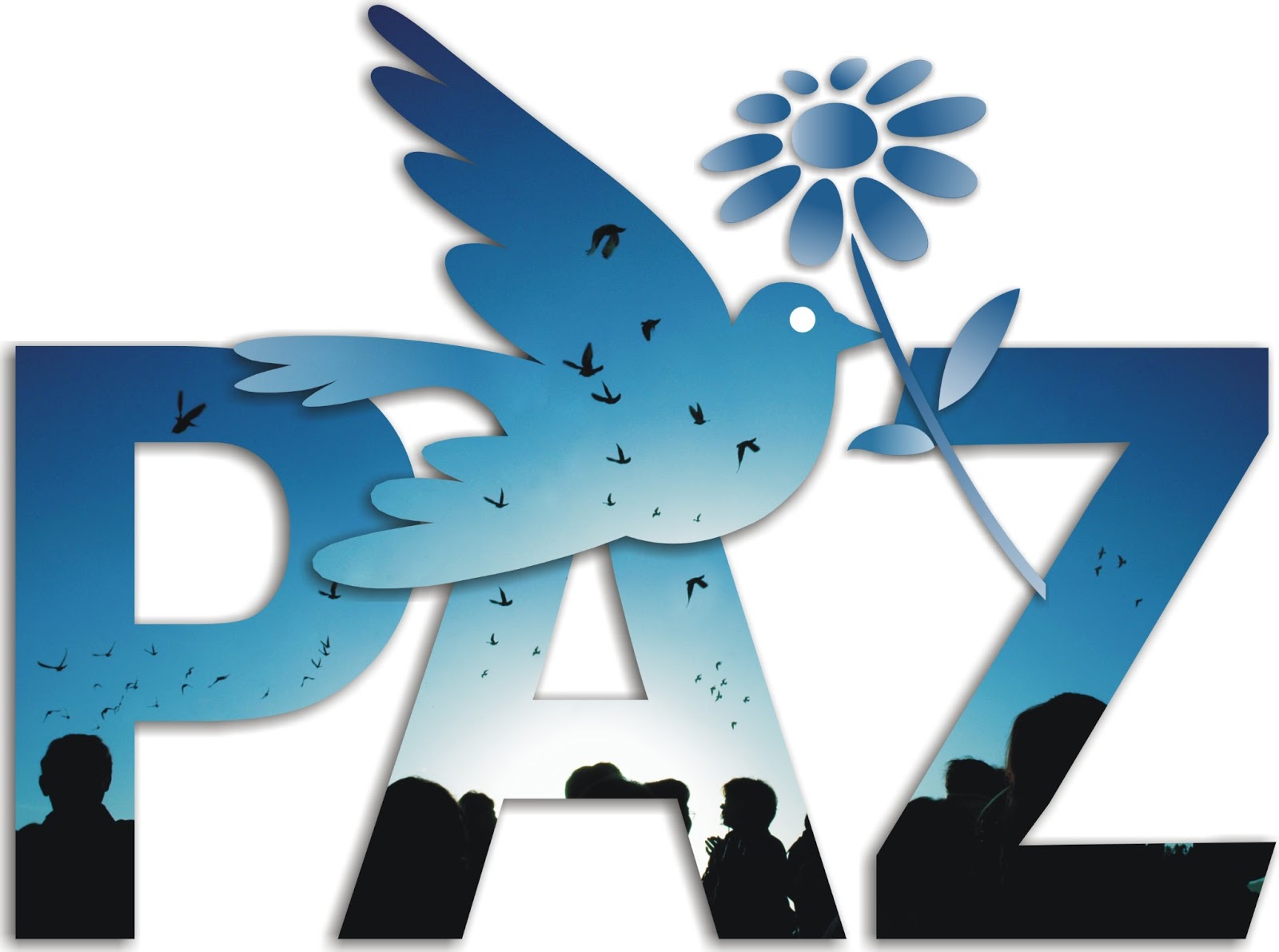 Paz Logo 3d Wallpaper - Cultura De La Paz , HD Wallpaper & Backgrounds