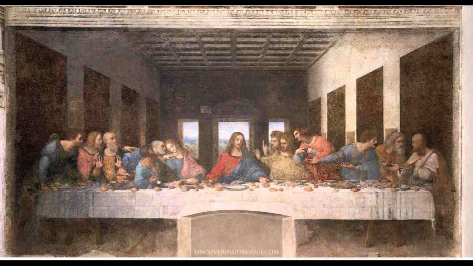 The Last Supper By Da Vinci