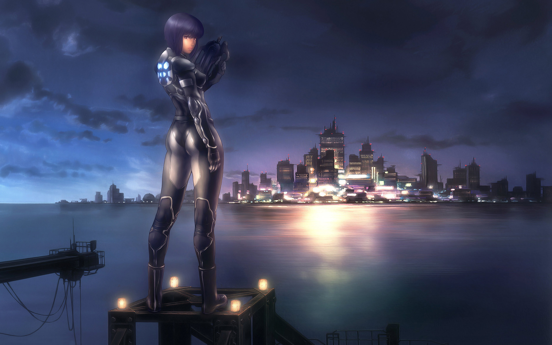 Ghost In The Shell Background 1286710 Hd Wallpaper