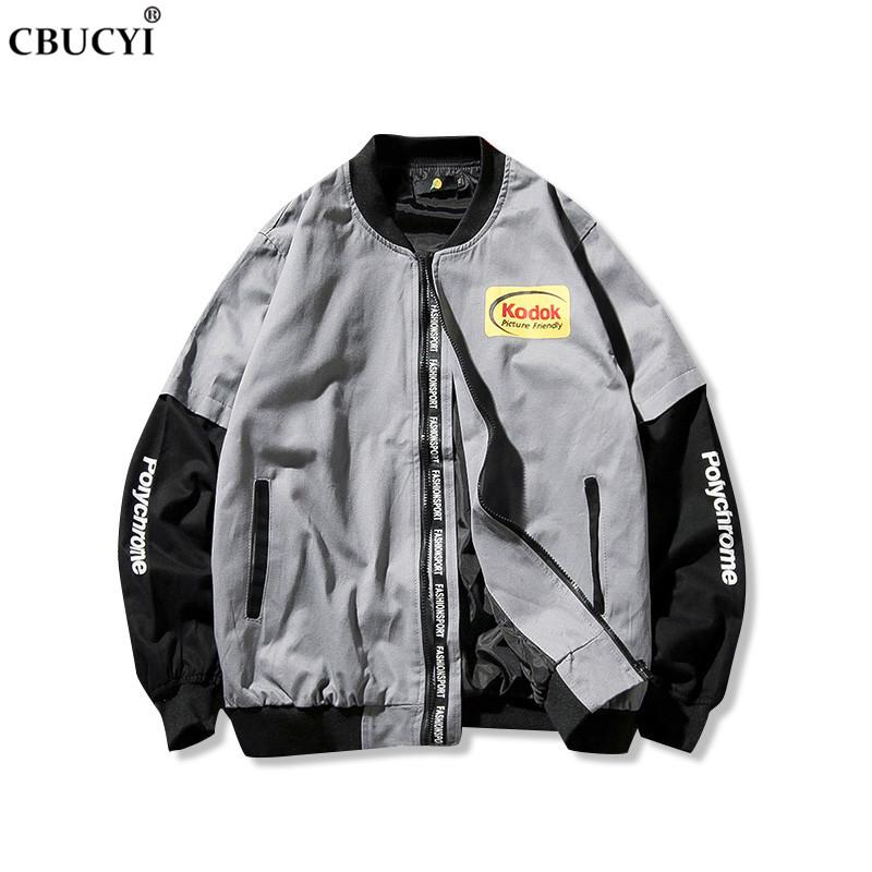 Cbucyi2018 Multi Color Stitching Kodok Printed Bomber, - Coat (#1301867 ...