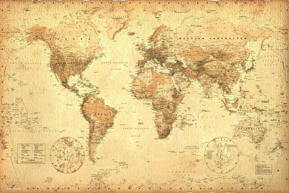 Download Wallpaper Maps Vintage Map Wallpaper Atlas For The - Old Map ...