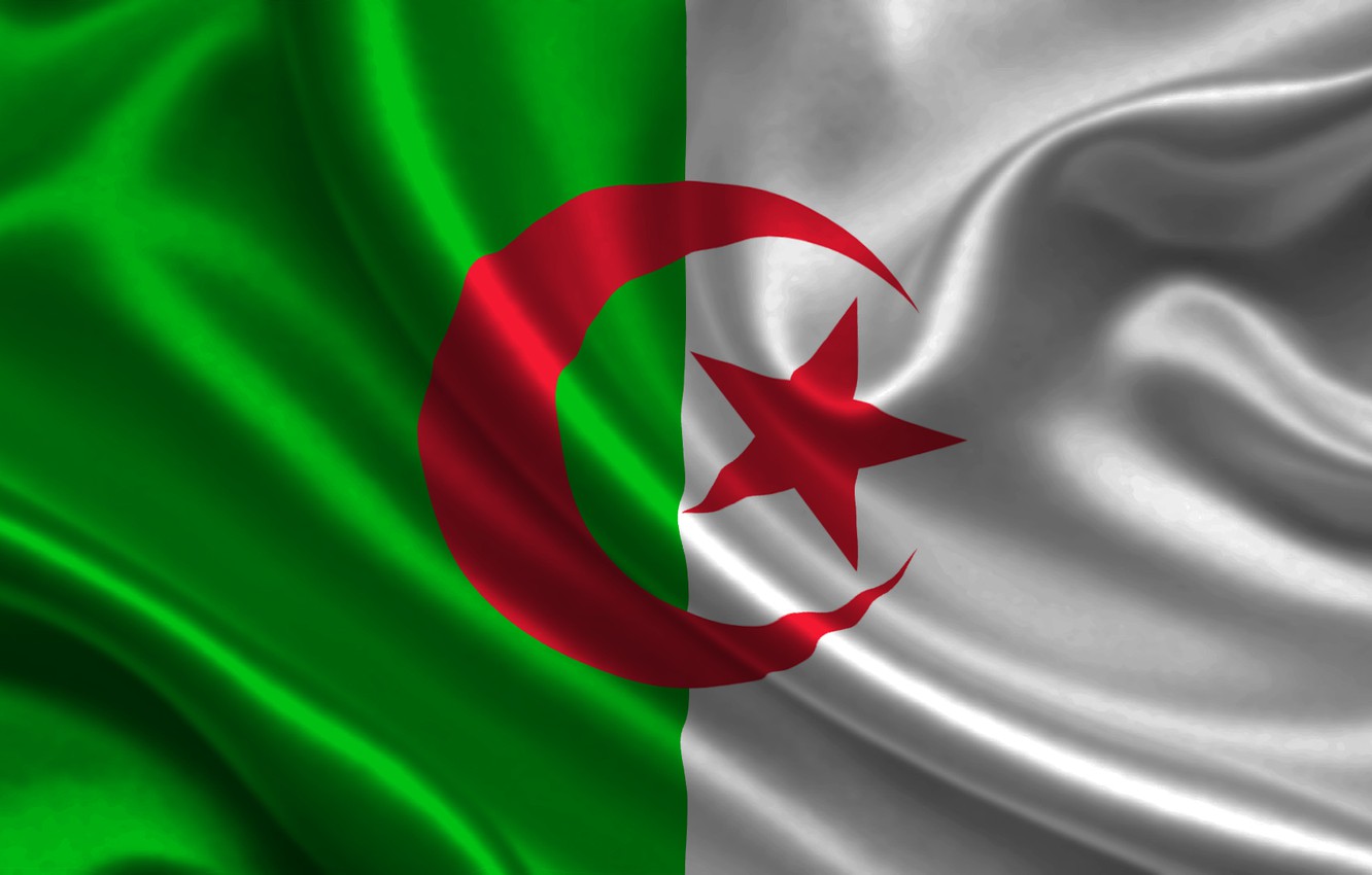 Photo Wallpaper Flag Algeria Algeria Fond Decran Drapeau Algerie Hd Wallpaper Backgrounds Download