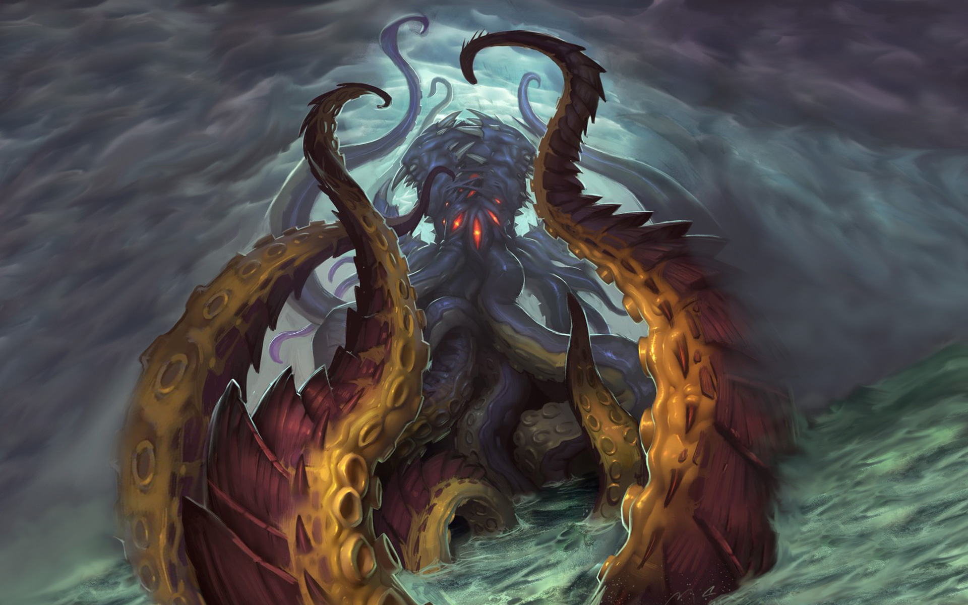19 10 N Zoth Hearthstone Hd Wallpaper Backgrounds Download