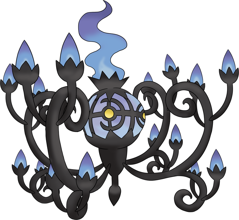 Mega Evolution Pokemon Chandelure , HD Wallpaper & Backgrounds