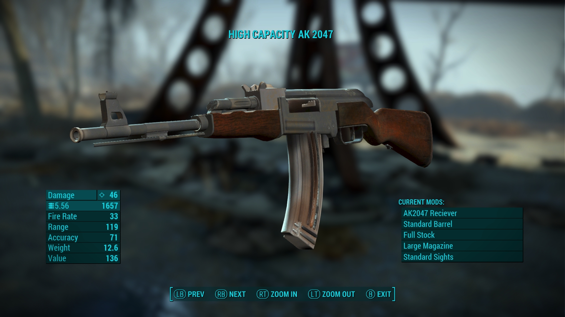 Fallout 4 assault rifle фото 84