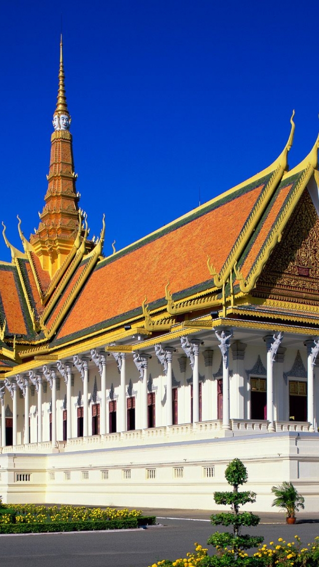 Royal Palace Cambodia Wallpaper - Royal Palace , HD Wallpaper & Backgrounds