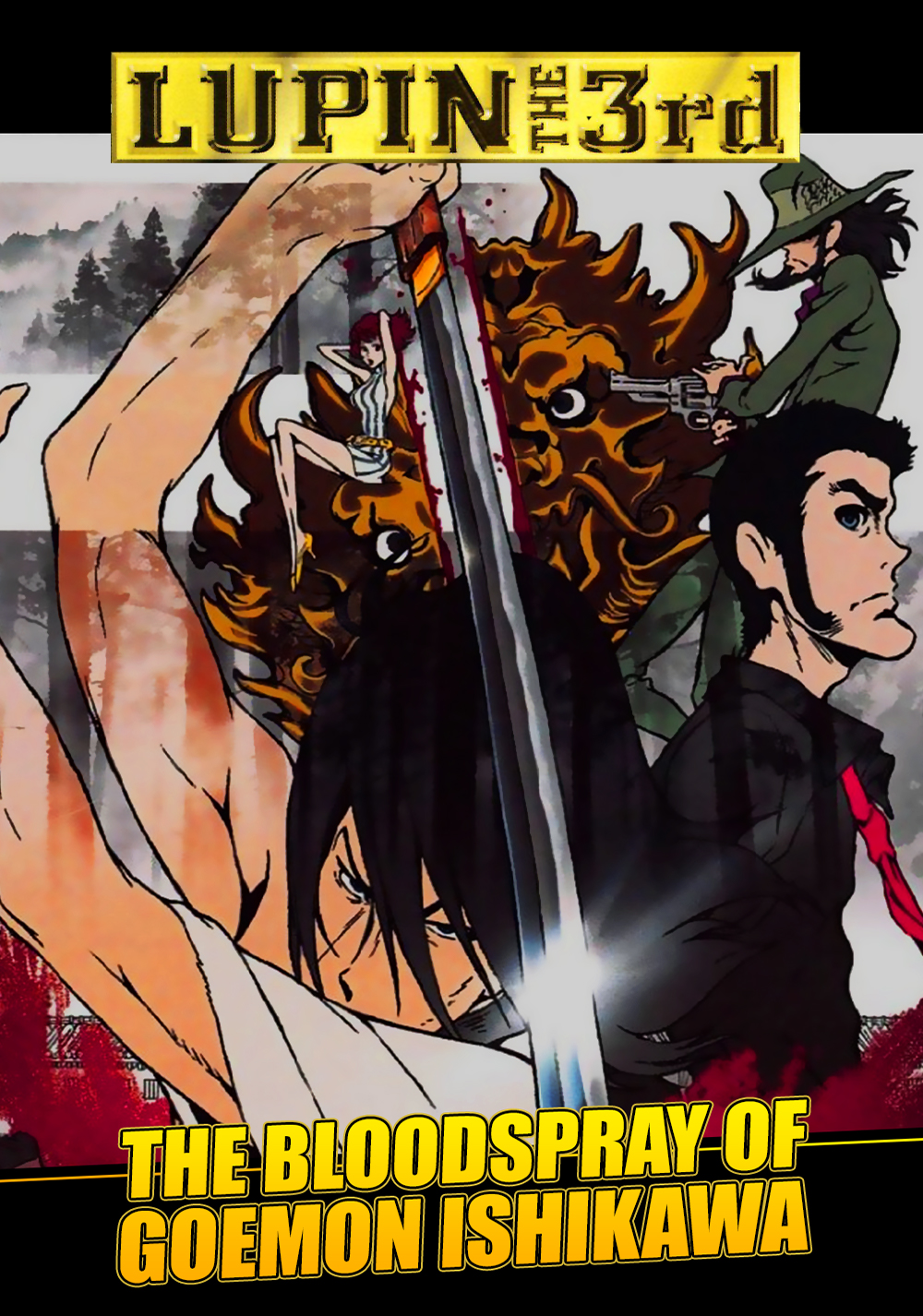 Lupin The Third - Lupin The Third The Blood Spray Of Goemon Ishikawa , HD Wallpaper & Backgrounds