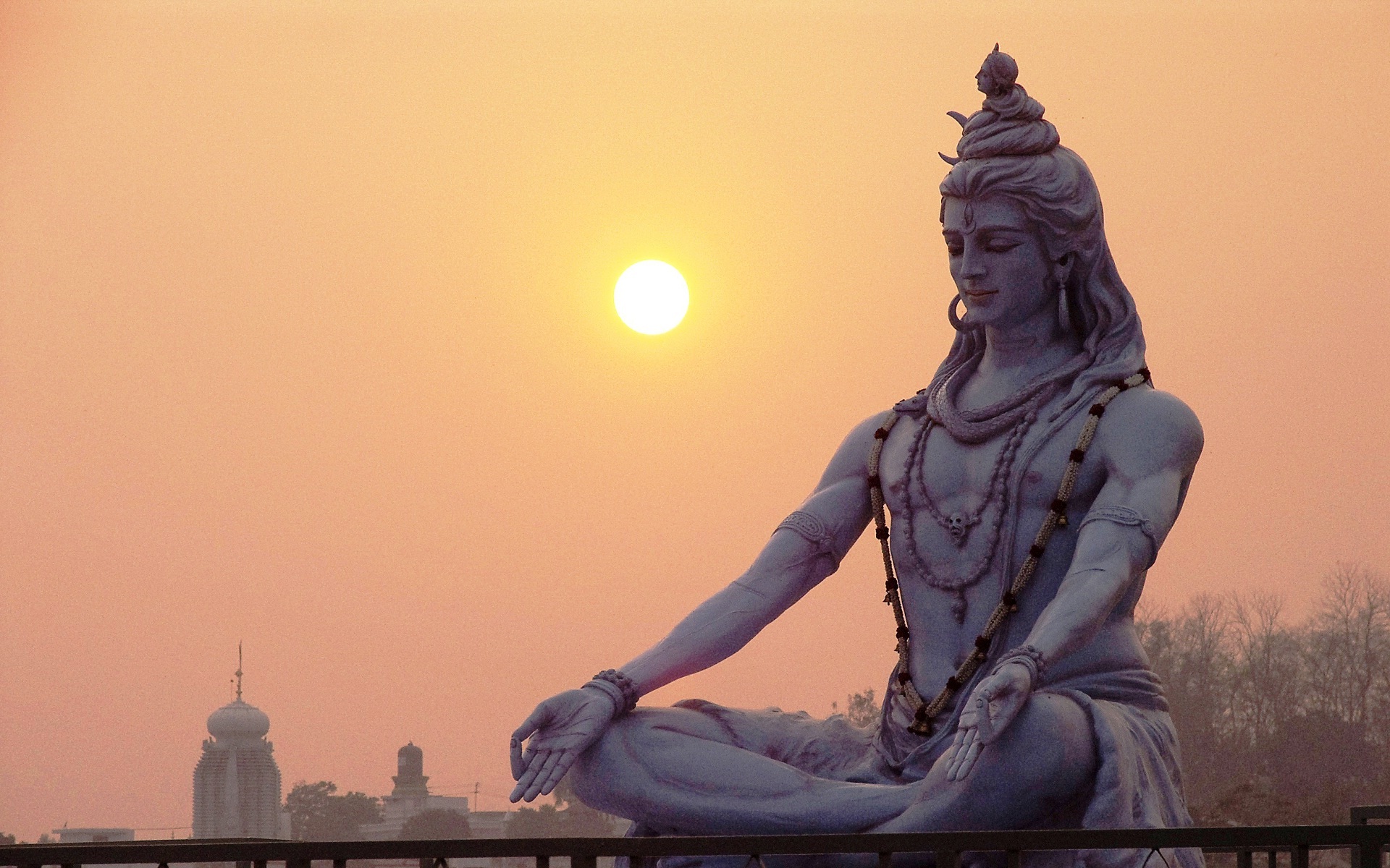 1080p Adiyogi Hd Wallpapers Lord Shiva Statue Wallpaper - kulturaupice