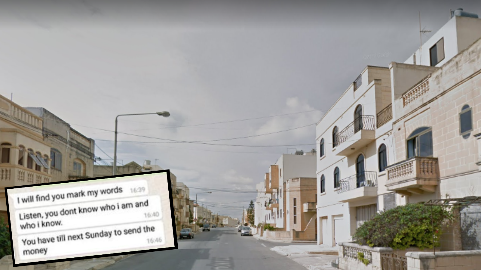 Żurrieq Tenant Reports Landlord To Police For Threatening - Street 