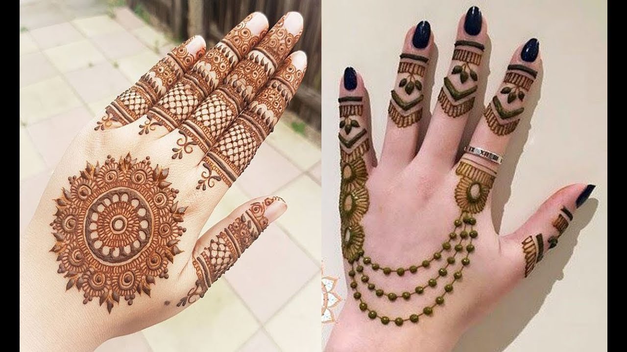 30 Back Hand Henna Mehandi Design 2022 Simple Back Hand Mehndi - ZOHAL