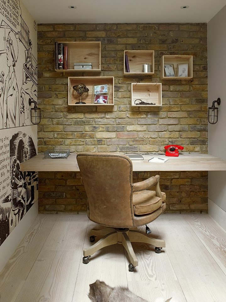 Brick Wallpaper Ideas For Kitchen Brick Wallpaper Home Office