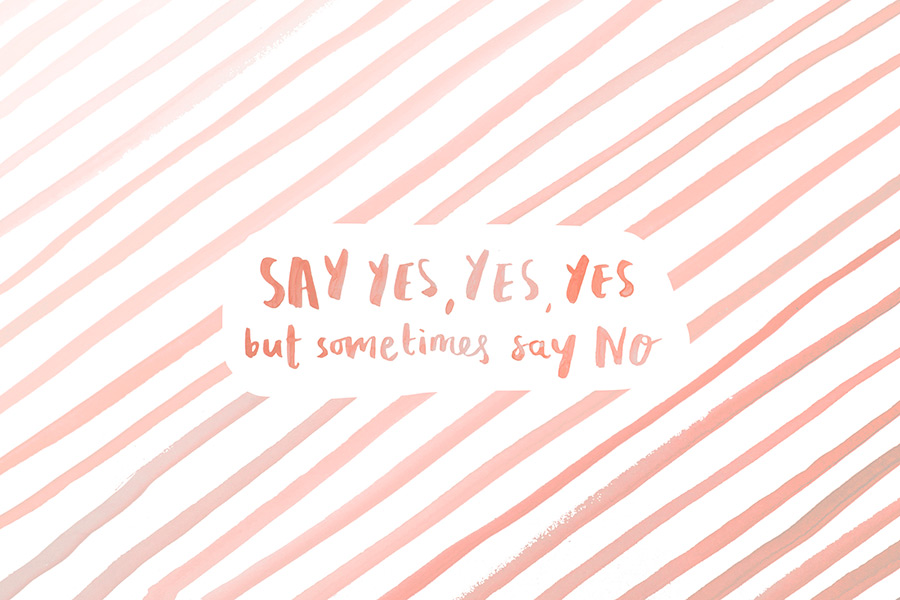 Download Say Yes Desktop Wallpapers By The Lovely Drawer - Coquelicot ...