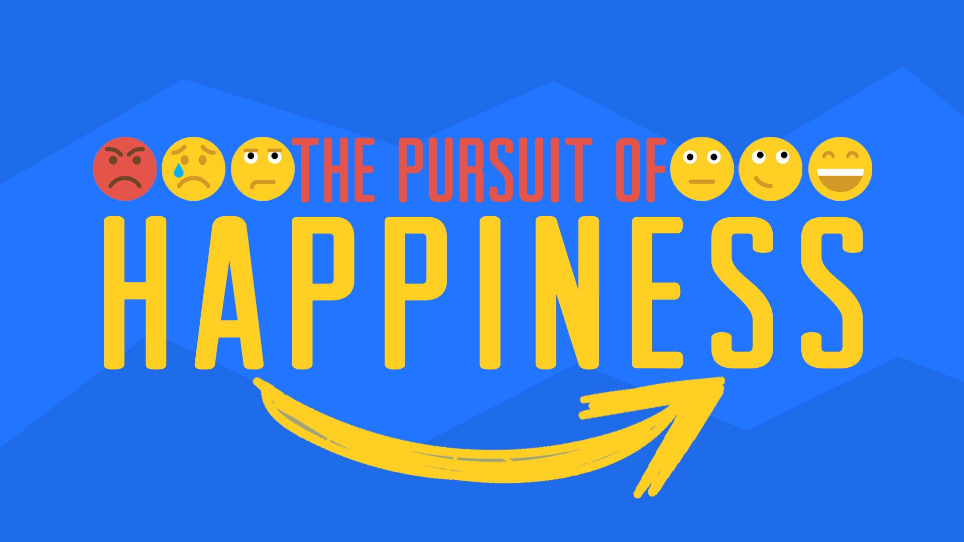 The Pursuit Of Happiness - Graphic Design , HD Wallpaper & Backgrounds