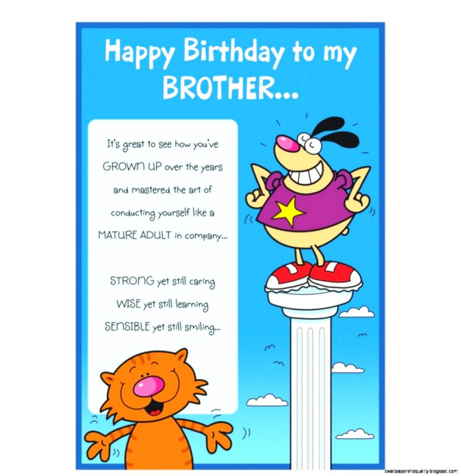 Excelent Happy Birthday Wishes For Brother In Law Funny Birthday To 