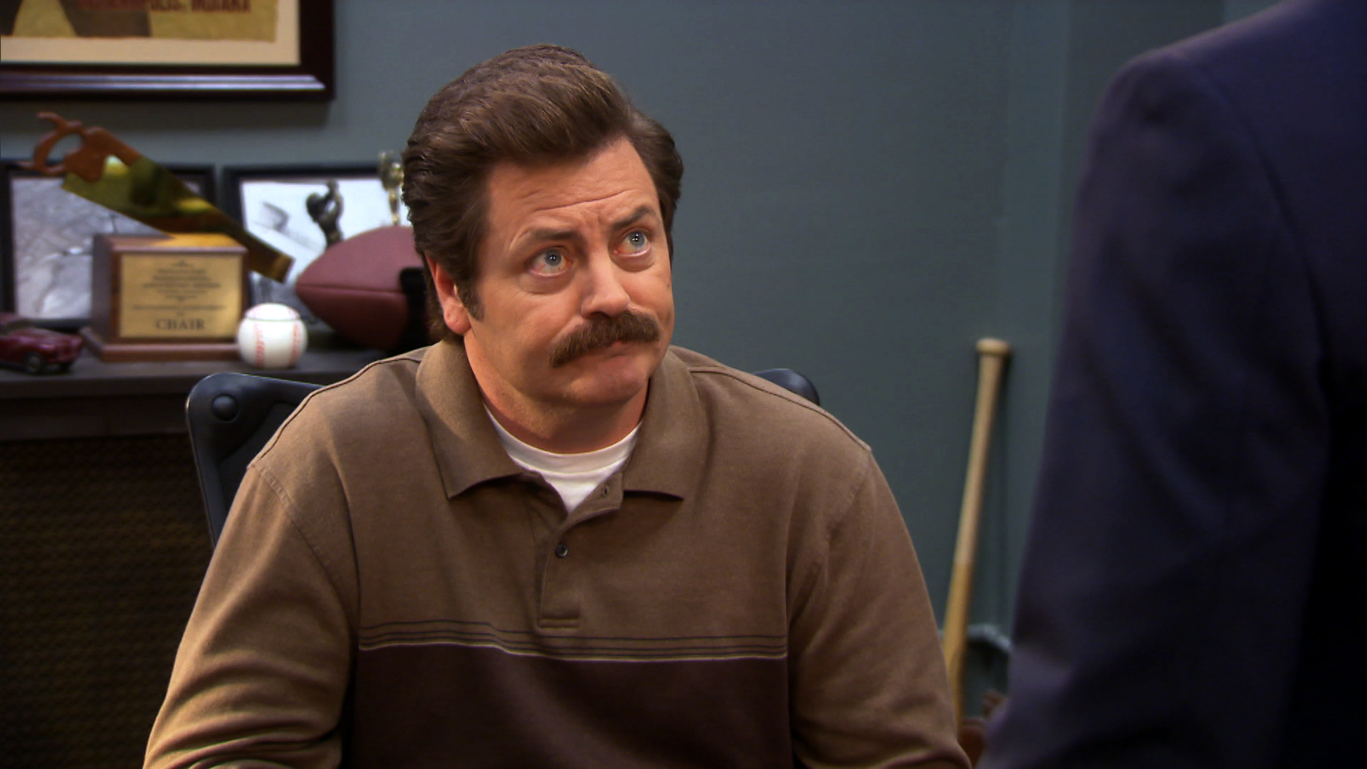 Watch Parks And Recreation Web Exclusive Ron Swanson 100 Words