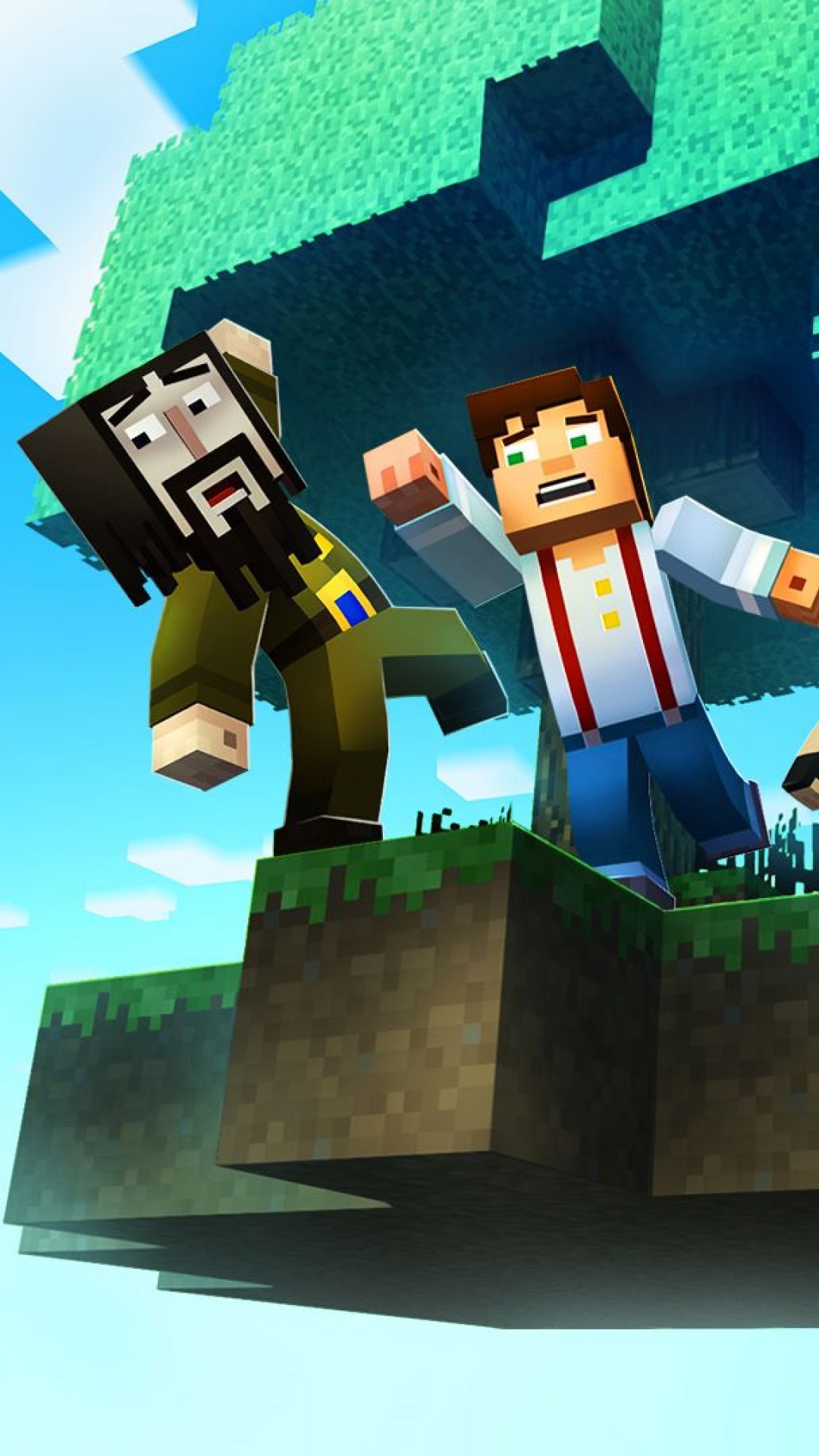 Google Android Minecraft Story Mode Season 1 Episode 5 Hd Wallpaper Backgrounds Download