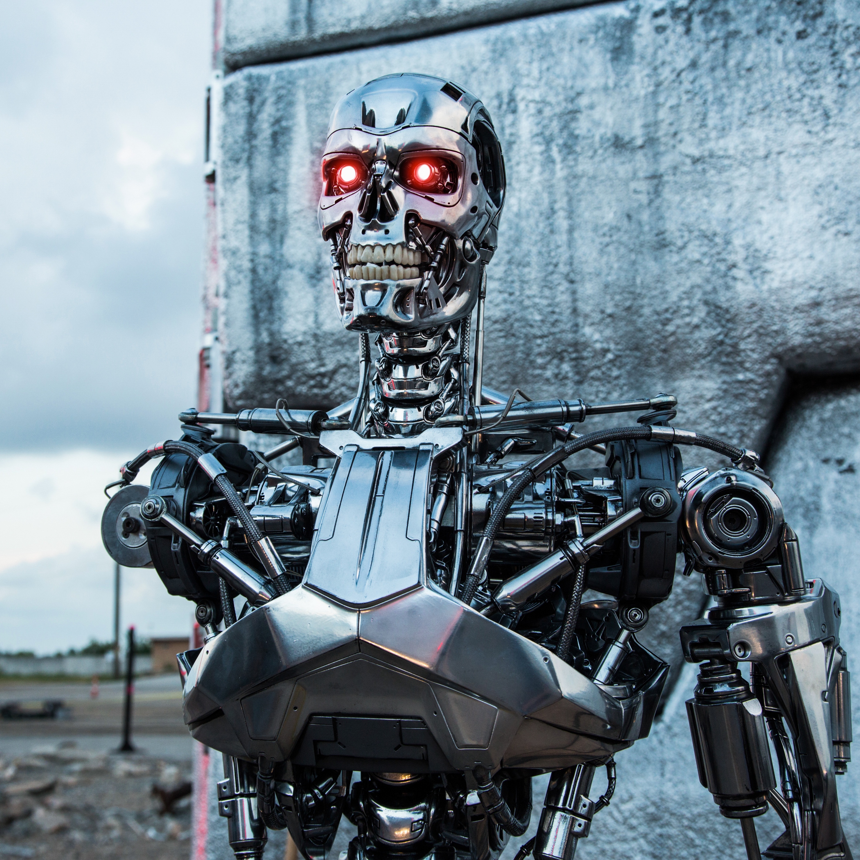 Wallpaper Genesis Terminator Robot T 800 Terminator T 800