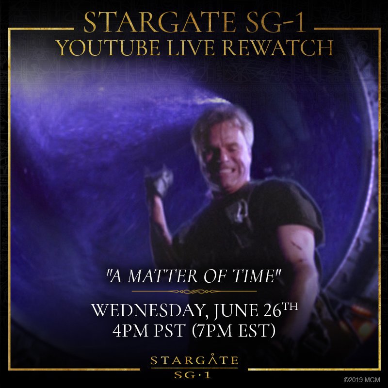 We Revisit Your Fan Favorite Stargate Sg-1 Episode, - Stargate Sg1 Season , HD Wallpaper & Backgrounds