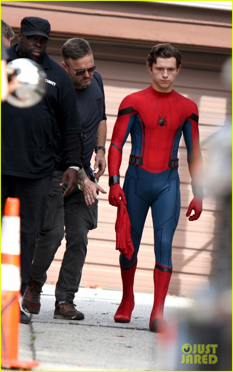 Download Excelent Tom Holland Hits The Streets Filming Spider Man Spider Man Homecoming 