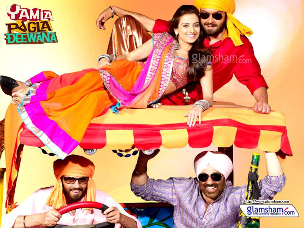 Yamla Pagla Deewana - Yamla Pagla Deewana 2011 Hindi , HD Wallpaper & Backgrounds