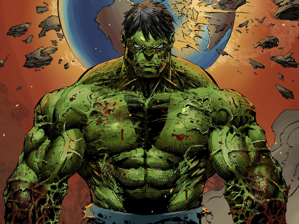 Download Wallpaper Hulk Of Marvel Comics Artwork - World Breaker Hulk