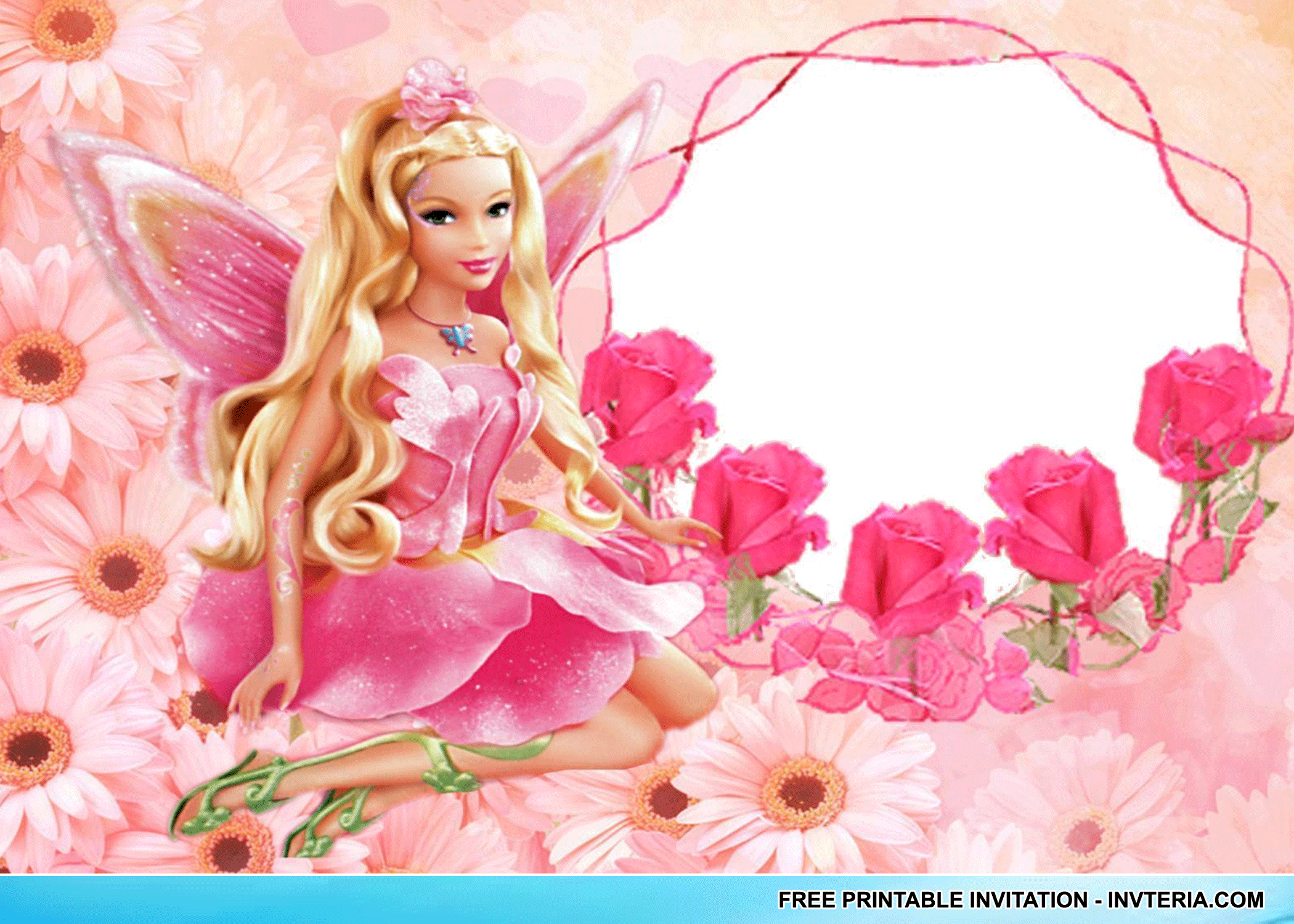 Disney Princess Background Birthday Tarpaulin Design