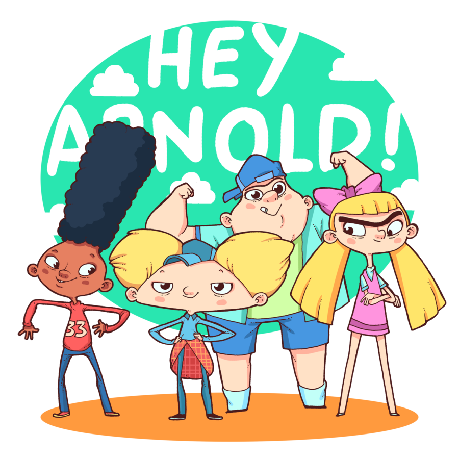 Subway Clipart Hey Arnold Arnold Y Helga G 1958241 Hd