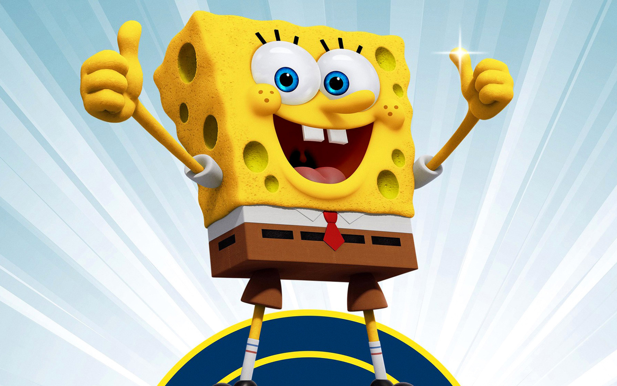Spongebob, Thumb Up, Funny Characters, Spongebob Squarepants - Donald Trump And Kim Jong Un Photoshop , HD Wallpaper & Backgrounds