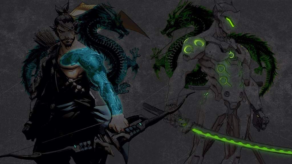 Hanzo And Genji Wallpaper - Overwatch Wallpaper Genji Hanzo (#25931 ...