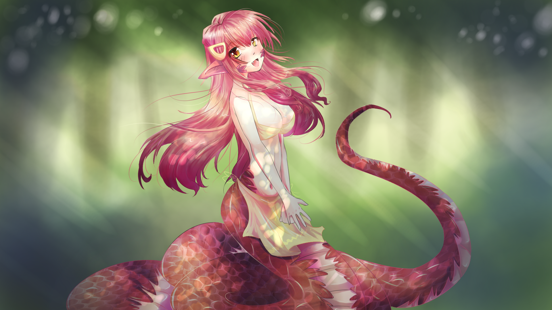 Wallpaper Monster Musume / Comic ,tokuma shoten ,okaydo wallpapers and