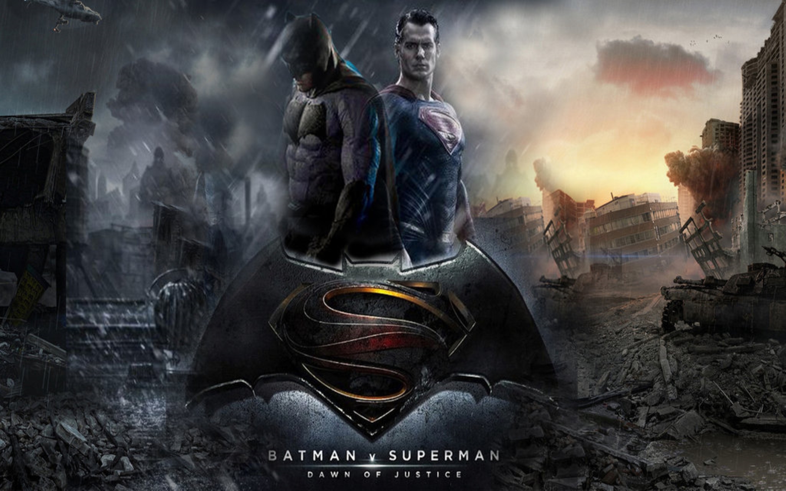 Batman Vs Superman Wallpaper Hd 603954 - Batman Vs Superman , HD Wallpaper & Backgrounds