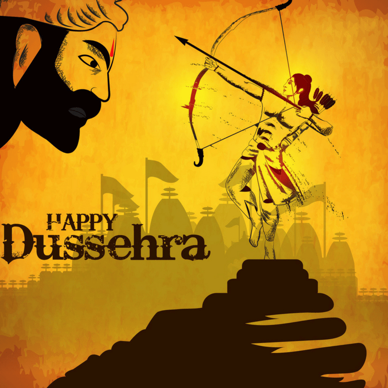 Dasara Images Wishes - Dussehra 2018 Wishes , HD Wallpaper & Backgrounds