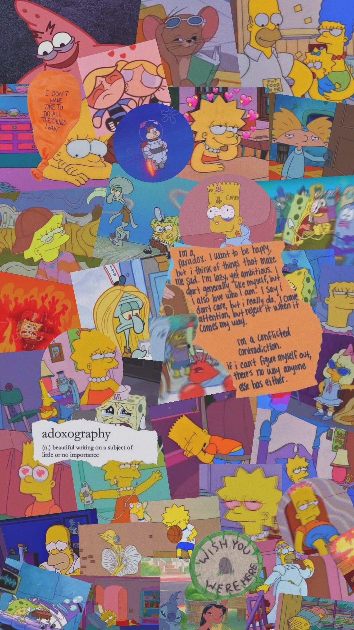 Download Sad Aesthetic Wallpaper Simpsons On Itl.cat