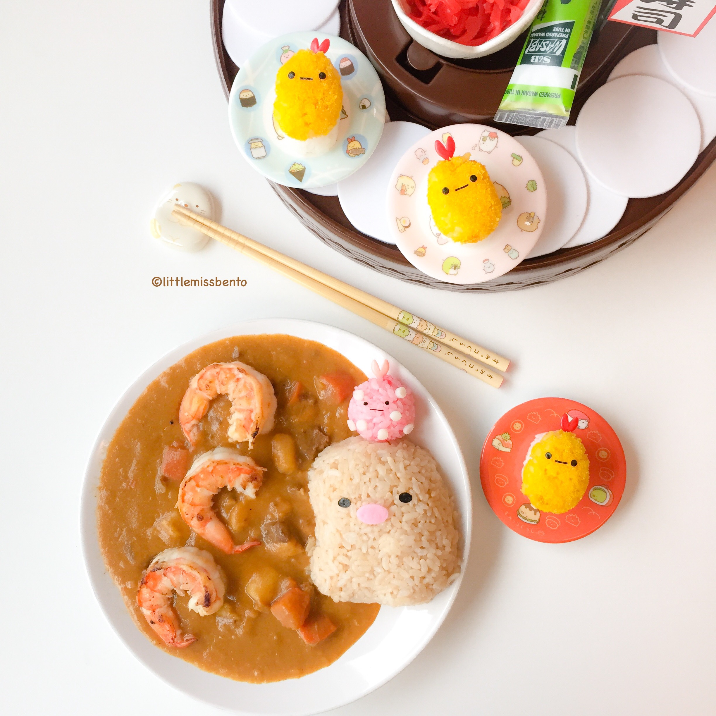 sumikko gurashi sushi bowl