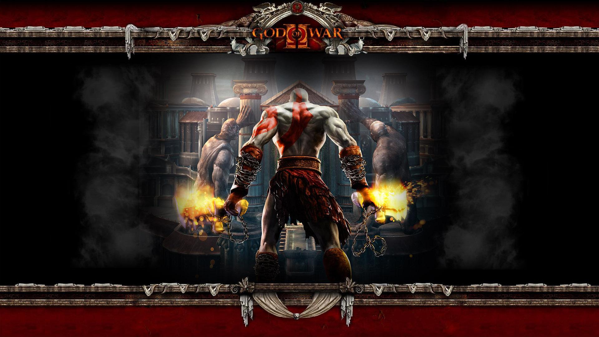 God Of War Ii Hd Wallpaper Kratos God Of War Hd