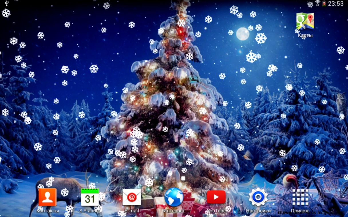 Christmas Wallpaper Android Apps On Google Play - Live Christmas Desktop Background , HD Wallpaper & Backgrounds